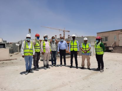 Chairman Visit to SEPCO site